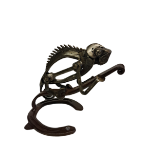 Sculpture de caméléon