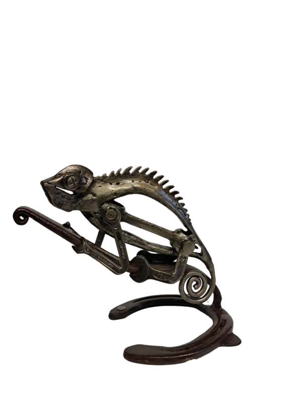 Sculpture de caméléon